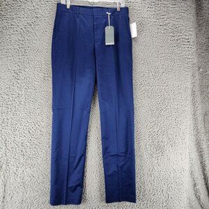 Bonobos Pants Mens 30x34 Monday Blue Cotton Straight Leg Chino *NWT*
